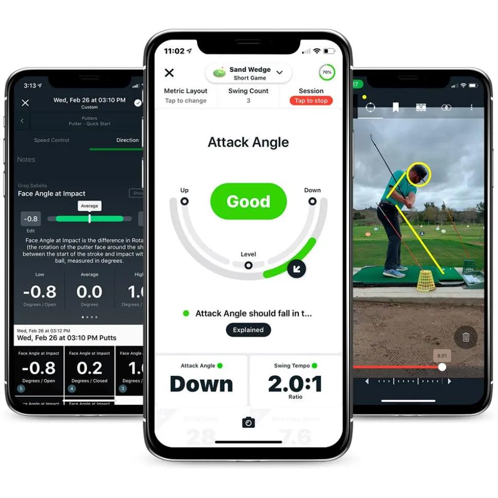 Analyseur de Swing Blast Blast Motion Swing Analyzer