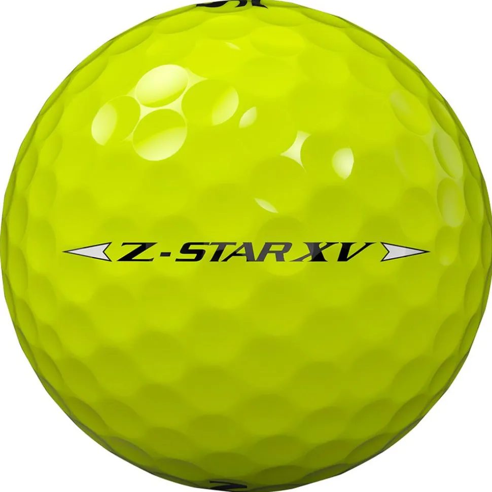 Balles neuves Srixon Z-Star XV Tour Yellow