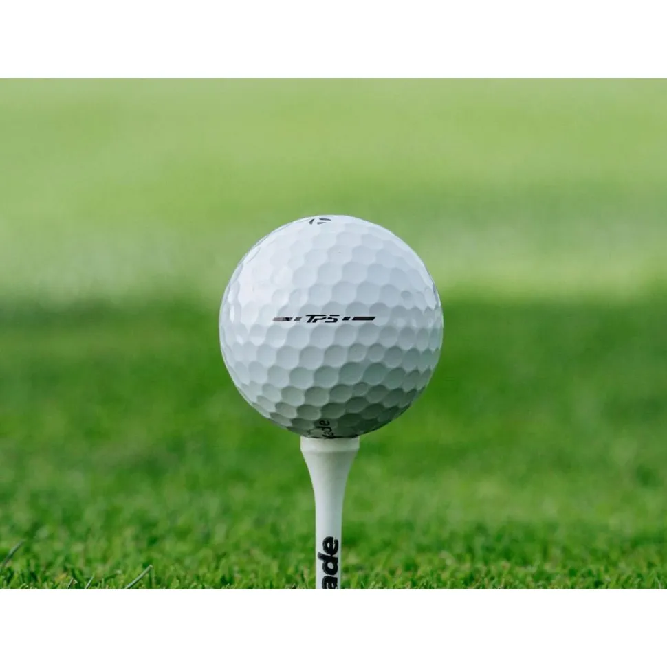 Balles neuves Taylormade TP5 White