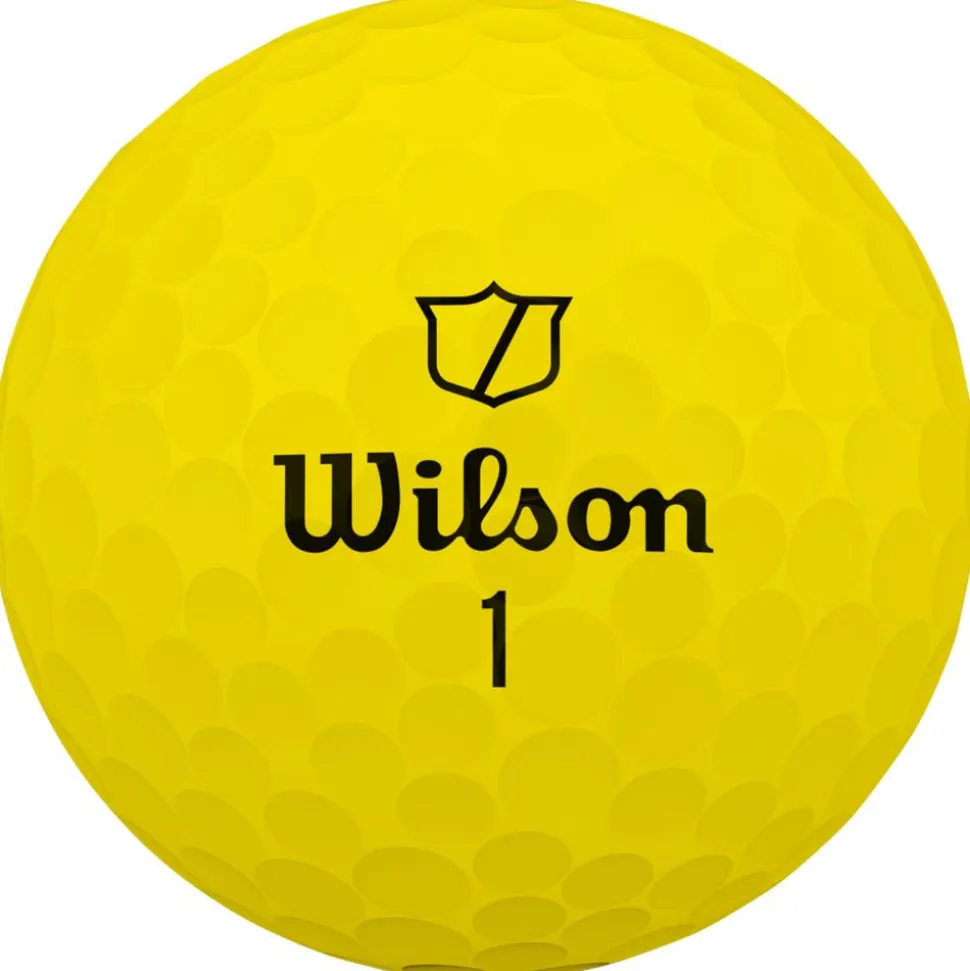 Balles neuves Wilson Duo Soft Yellow