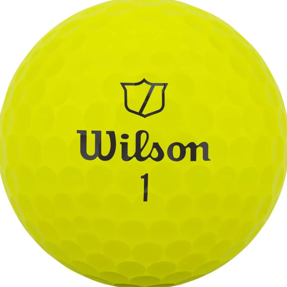 Balles neuves Wilson Staff Model Yellow