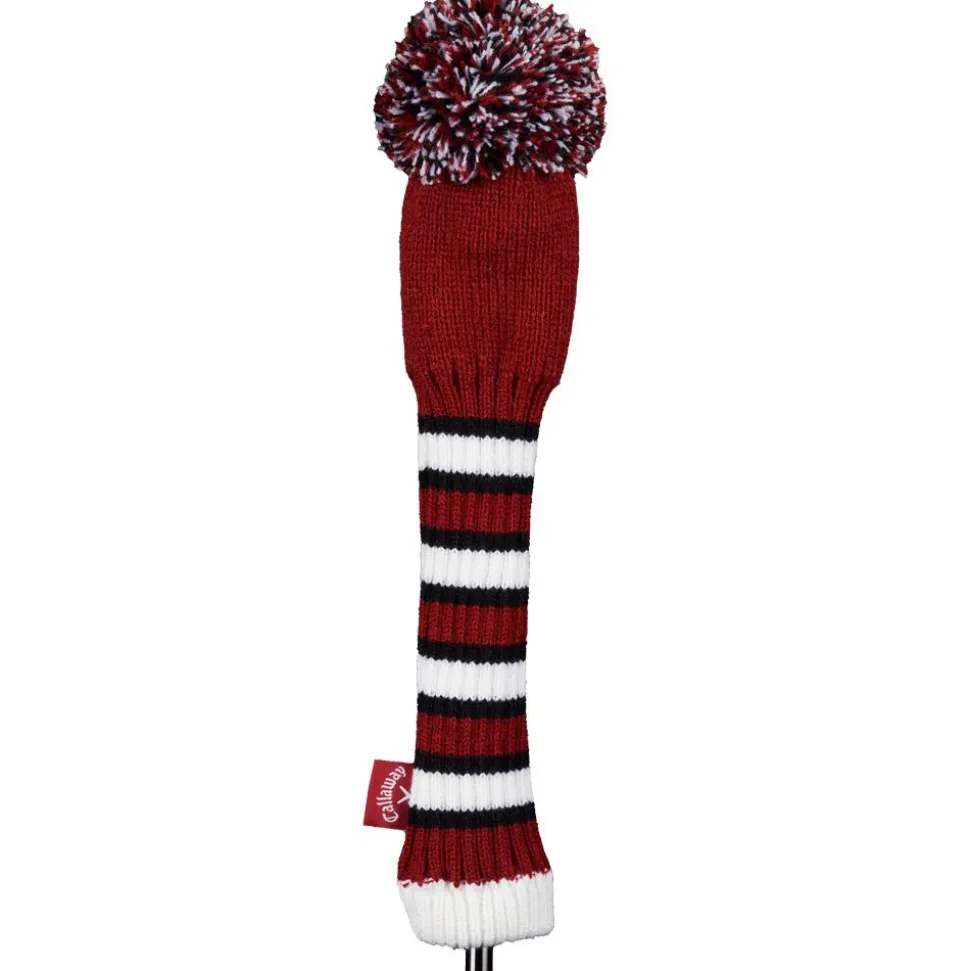 Capuchon de club Callaway Golf Pom Pom Hybrid Cardinal