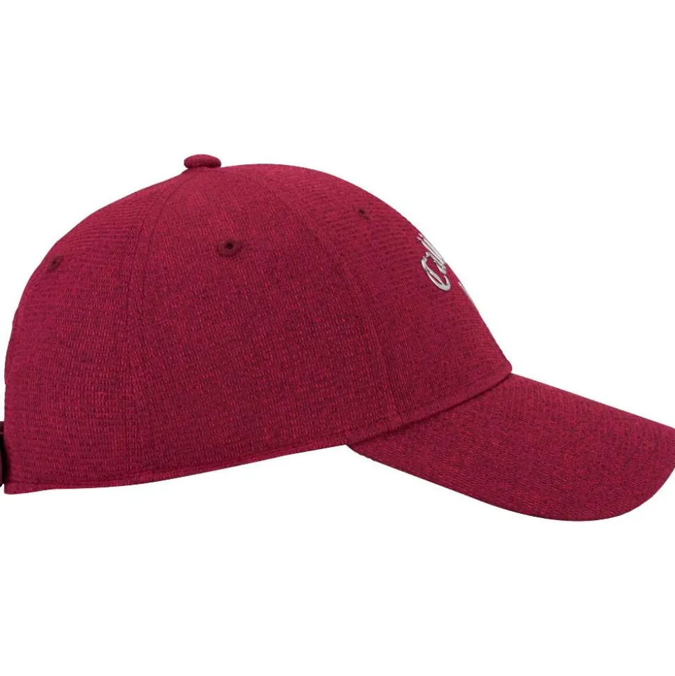 Casquette Callaway Golf Liquid Metal Women Red Plum Silver