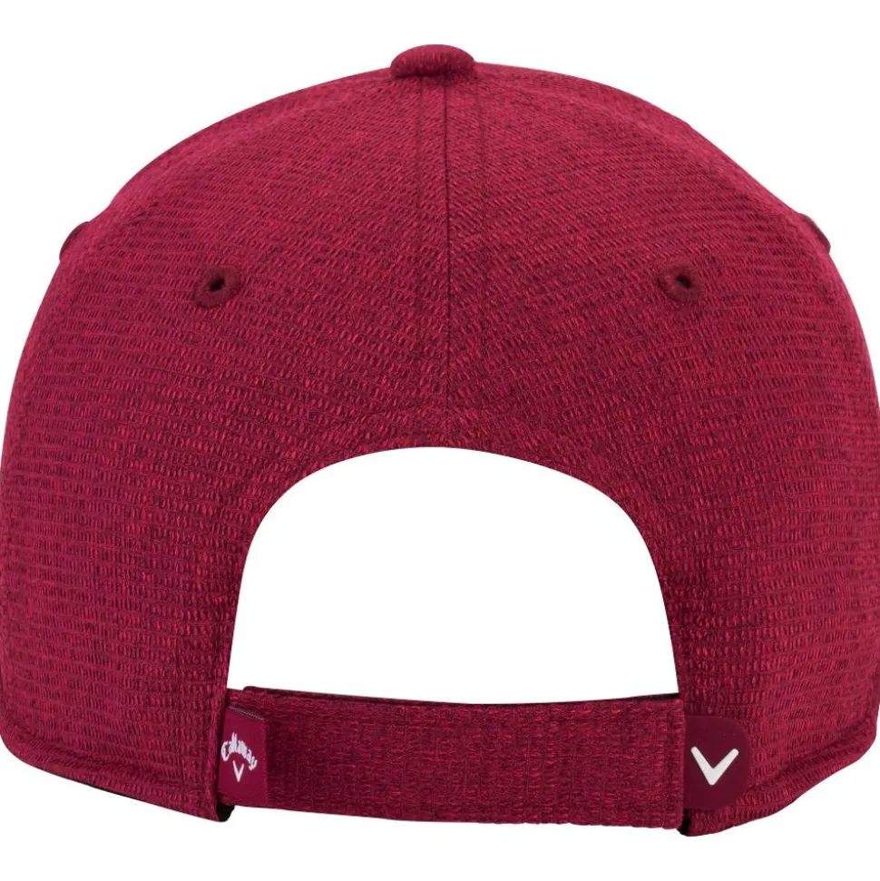 Casquette Callaway Golf Liquid Metal Women Red Plum Silver