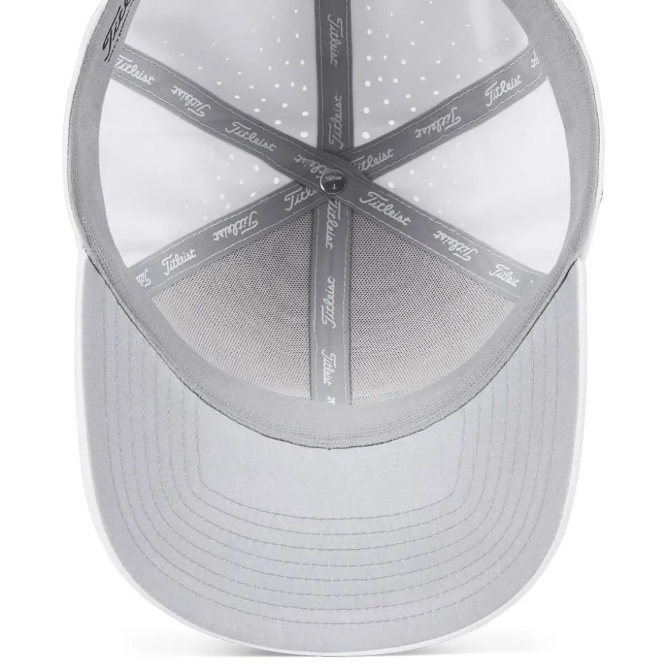 Casquette Titleist Women Charleston Breezer White Soft Pink Charcoal