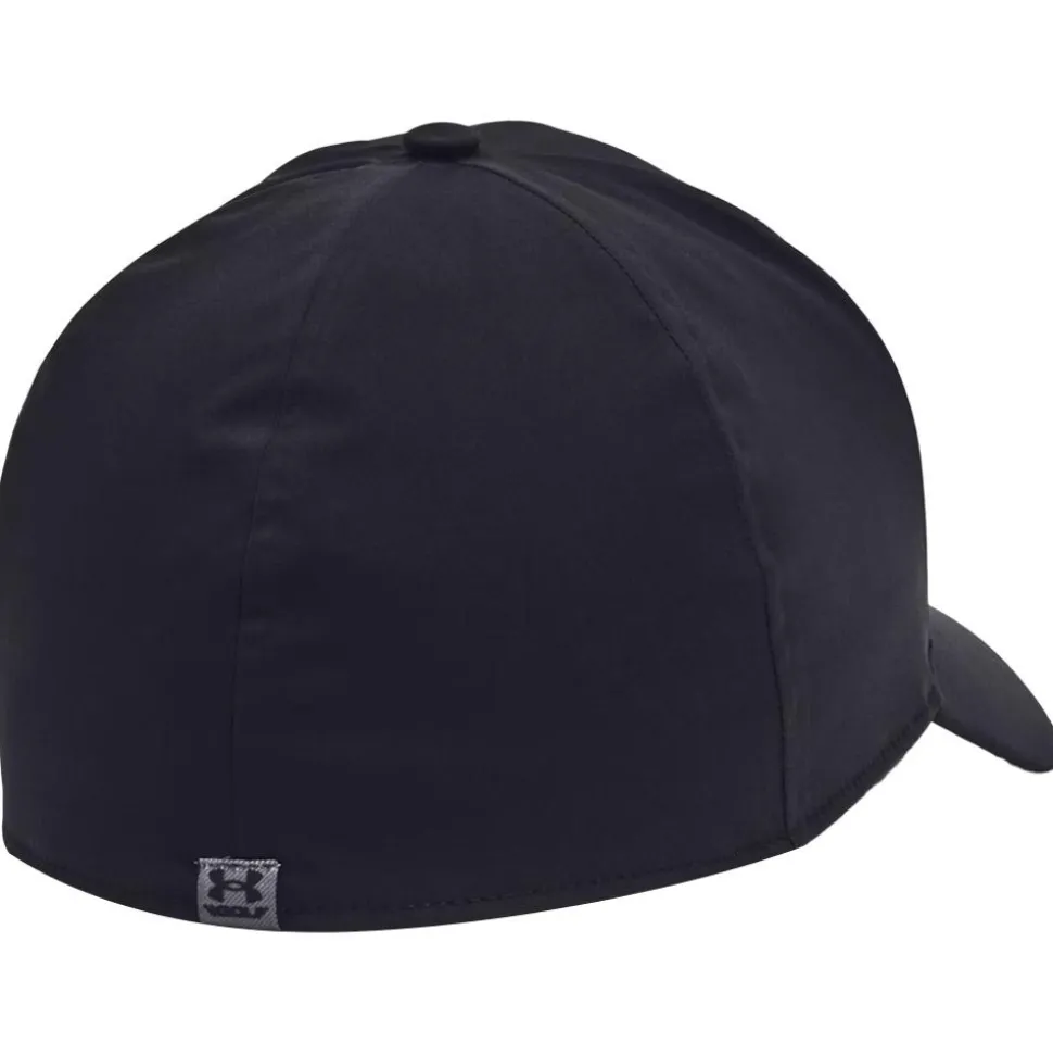 Casquette Under Armour M Driver Rain Str Black Metallic Silver