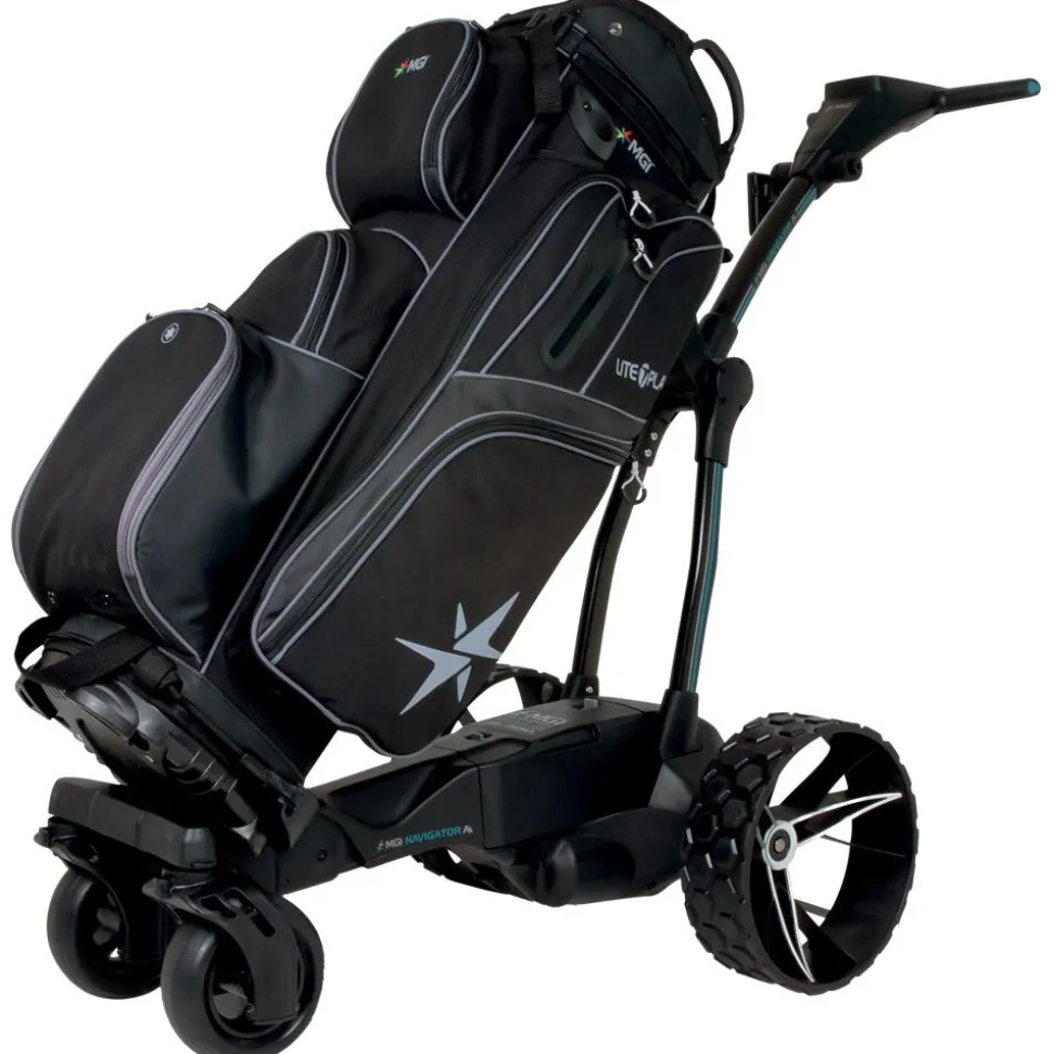 Chariot électrique MGI Zip Navigator Ai GPS+ Black