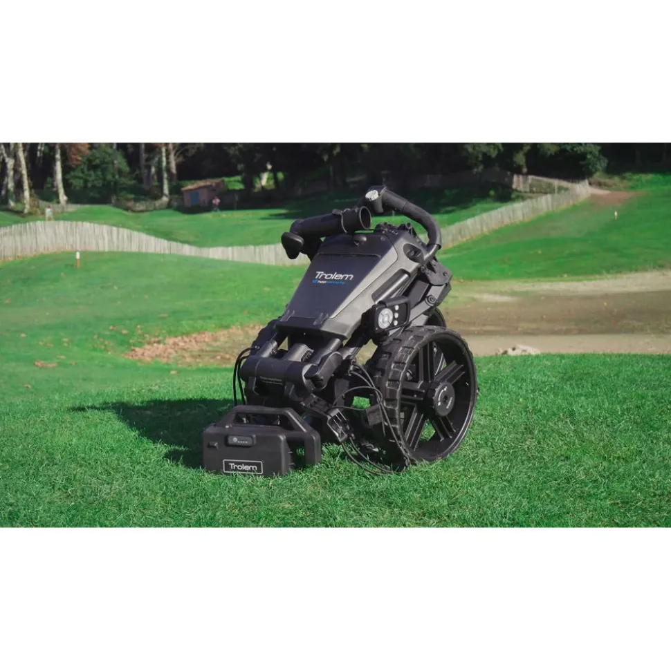 Chariot électrique Trolem eTwily Remote Noir
