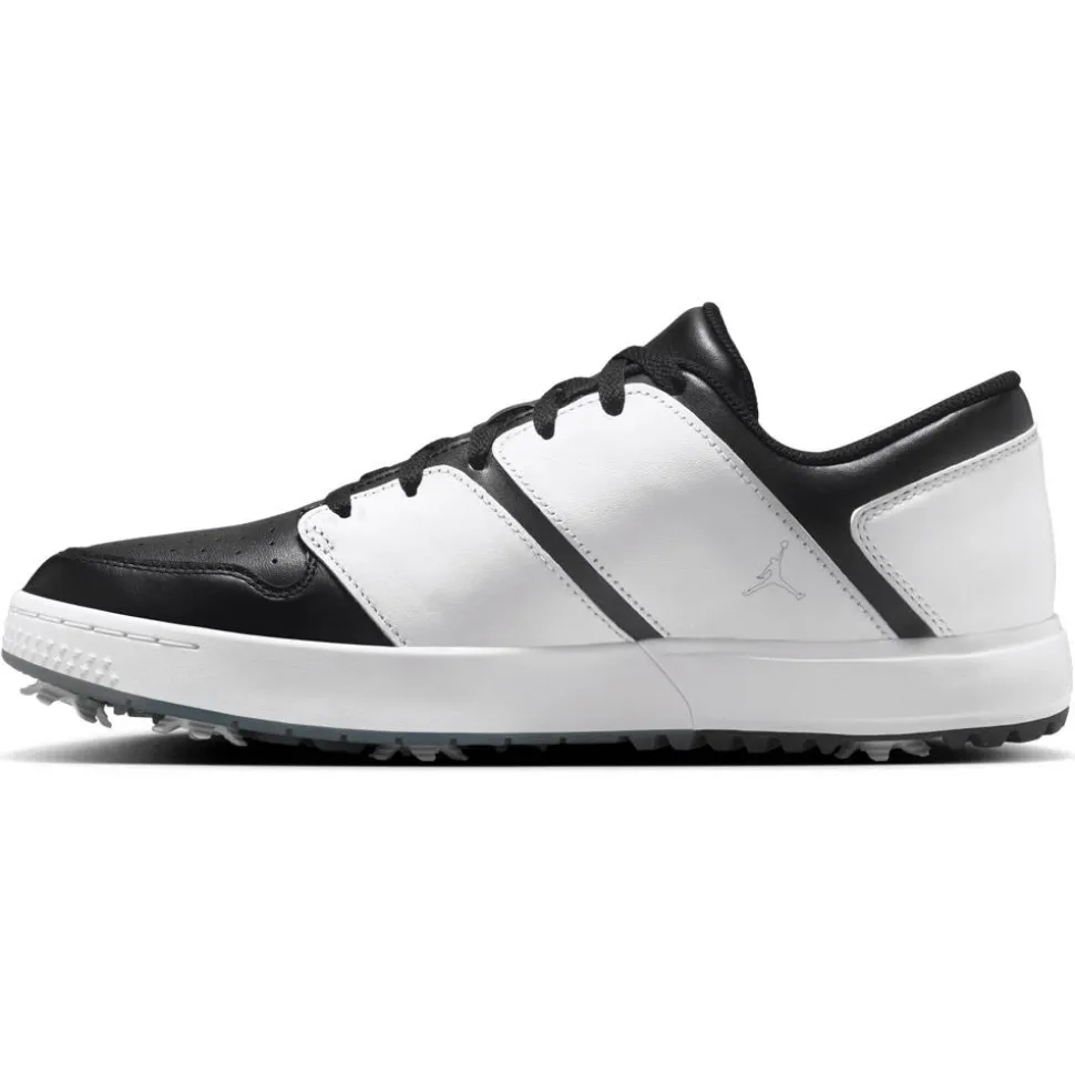 Chaussures avec crampons Nike Jordan Nu Retro 1 G Black White Cool Grey