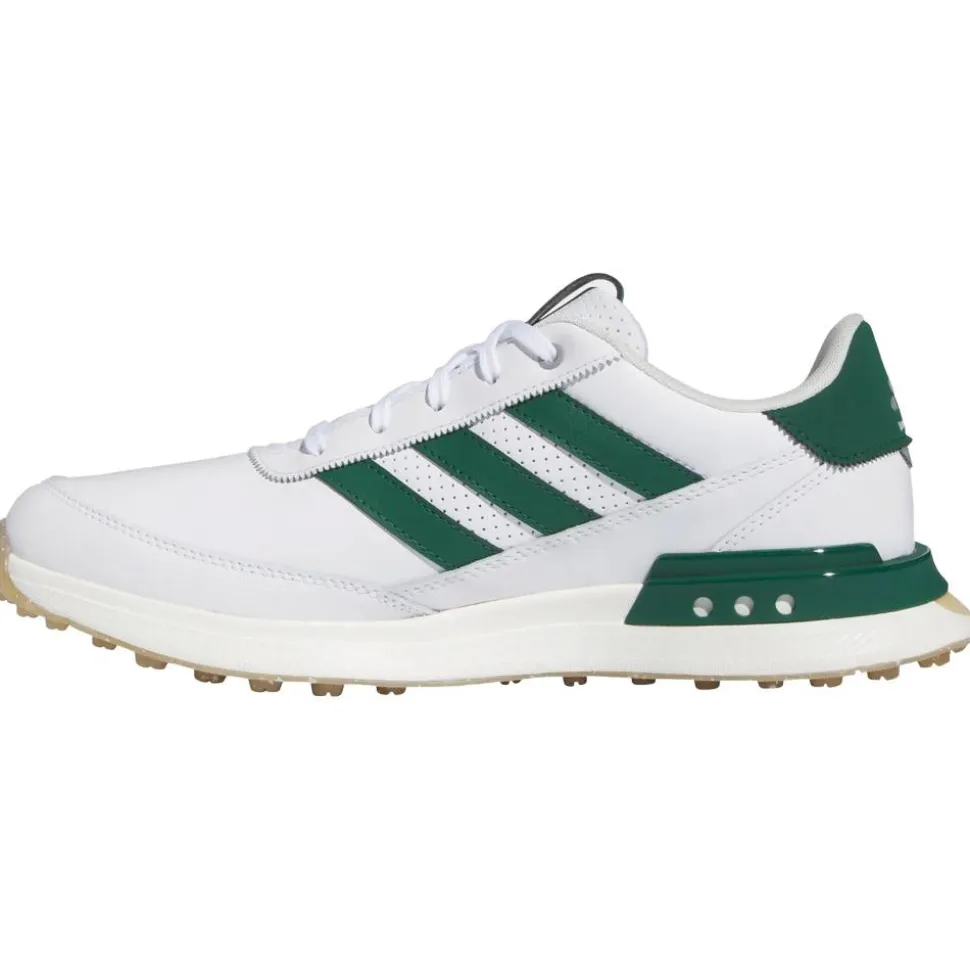 Chaussures sans crampons adidas S2G SL Leather 24 White Collegiate Green Gum