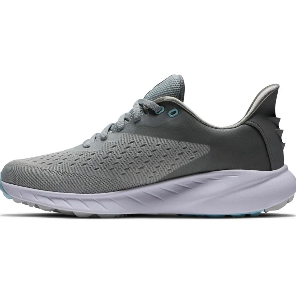 Chaussures sans crampons Footjoy Women's Flex XP Grey Blue White