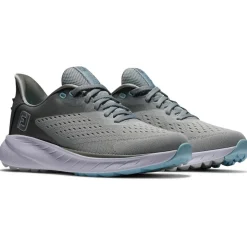 Chaussures sans crampons Footjoy Women's Flex XP Grey Blue White