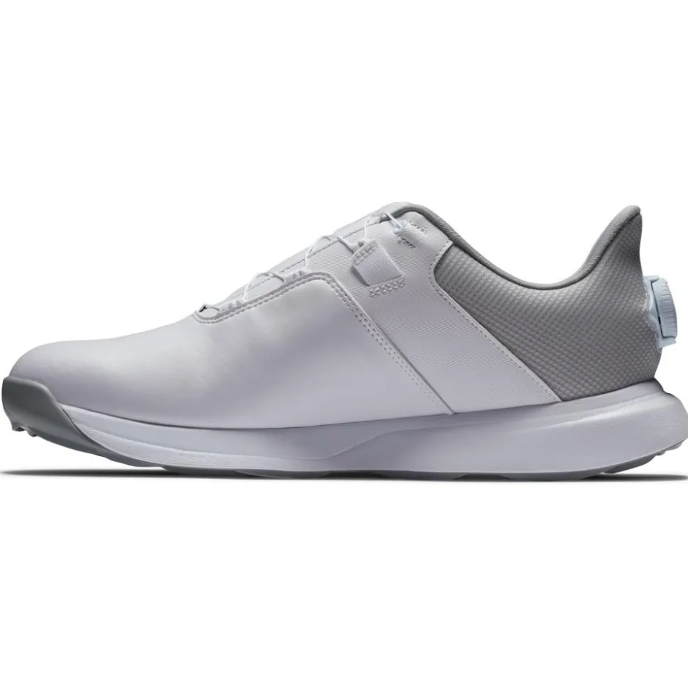 Chaussures sans crampons Footjoy Prolite Boa White Grey