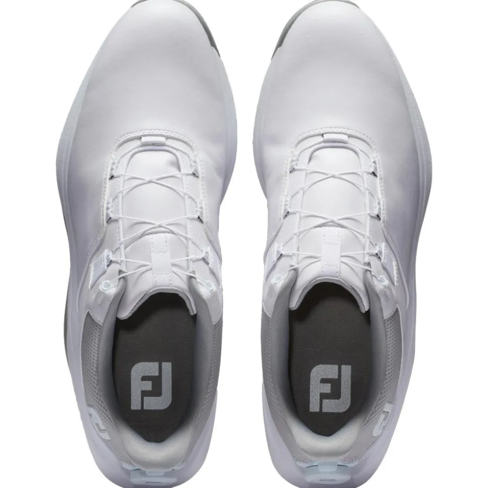 Chaussures sans crampons Footjoy Prolite Boa White Grey