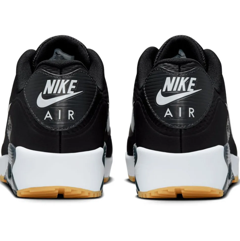 Chaussures sans crampons Nike Air Max 90 G Black White