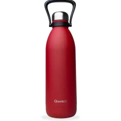 Gourde Qwetch Titan 1.5L Matt Granite Rouge