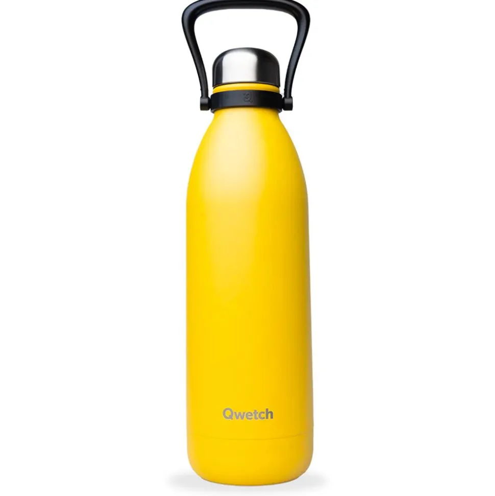 Gourde Qwetch Titan 1.5L Matt Pop Jaune