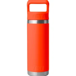 Gourde Yeti Rambler 18 Oz (532 ml) Straw Bottle Papaya