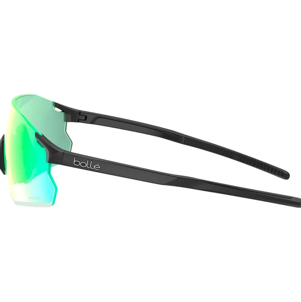 Lunettes de soleil Bollé Icarus Black Matte Phantom Clear Green Photochromic