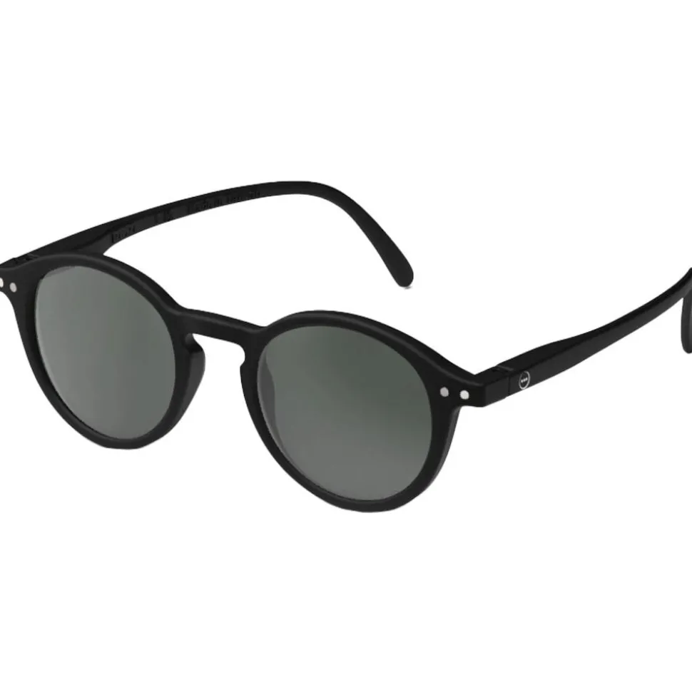 Lunettes de soleil Izipizi D Sun Junior Black Soft Grey Lenses Cat 3