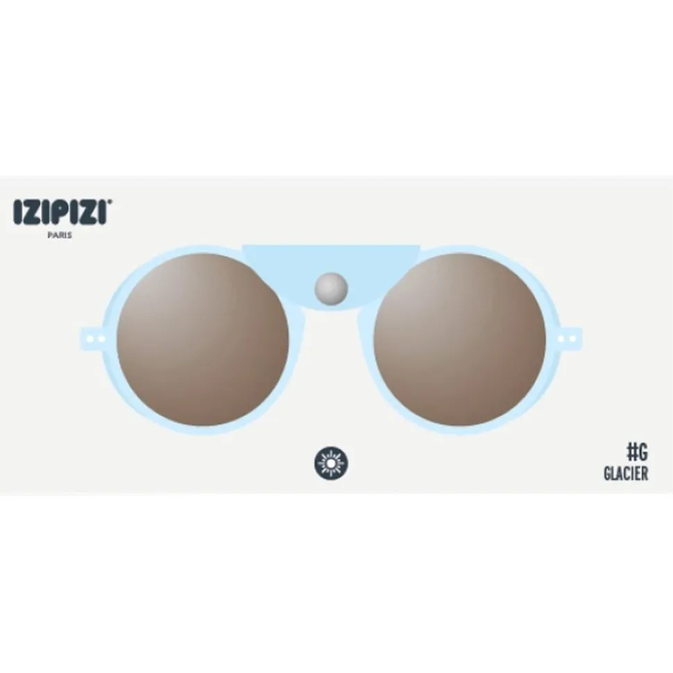 Lunettes de soleil Izipizi #G Glacier Icey Blue Cat.4 Intense Light