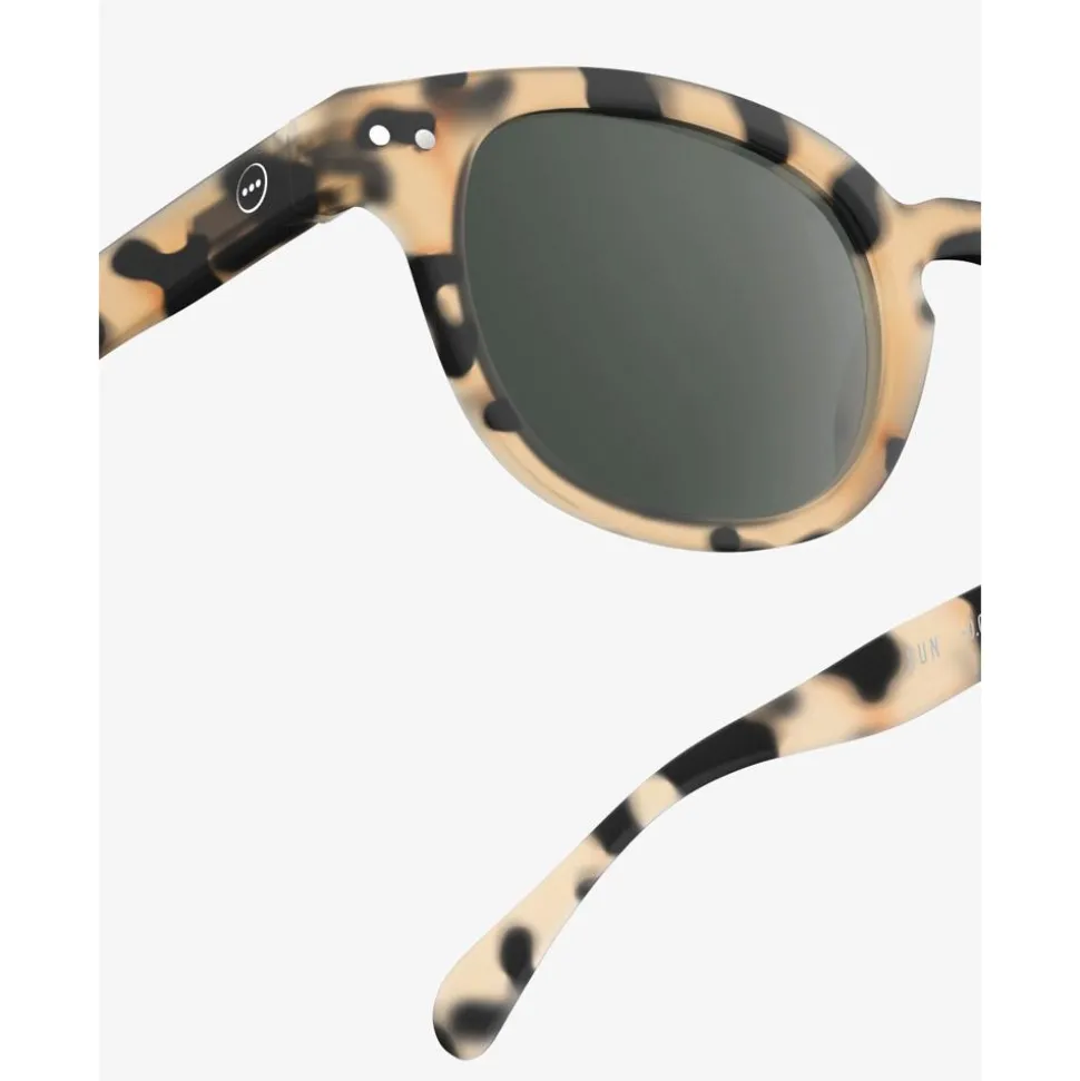 Lunettes de soleil Izipizi Sun #C Light Tortoise Soft Grey