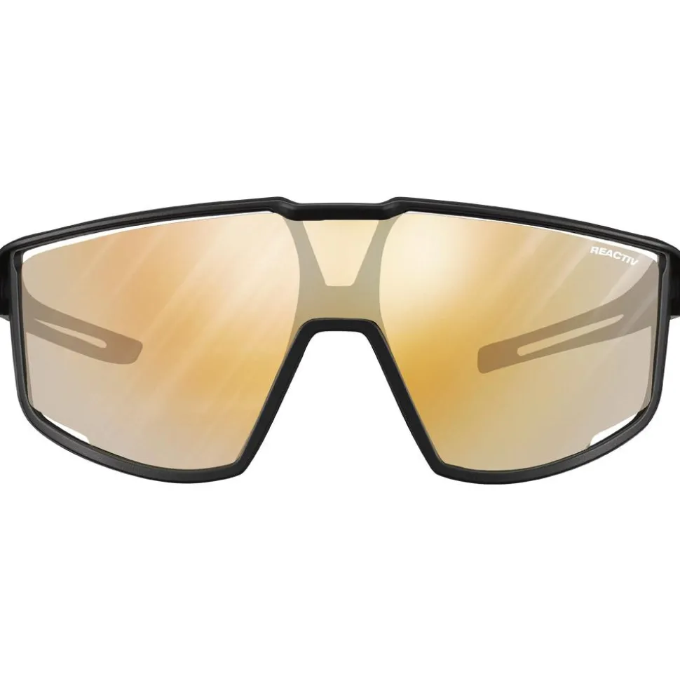 Lunettes de soleil Julbo Fury S Mat Noir Gris Reactiv 1-3 Light Amplifier