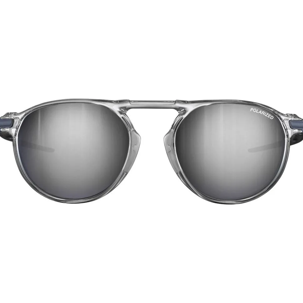 Lunettes de soleil Julbo Meta Translucide Brillant Cristal Bleu Foncé Spectron 3 Polarized