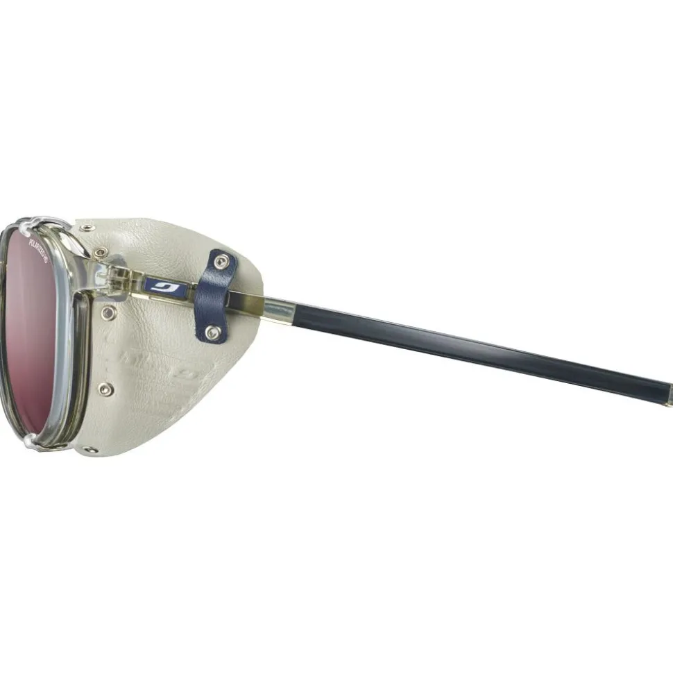 Lunettes de soleil Julbo Millenium Vert Army Translucide Brillant Blanc Bleu Spectron Hd 3 Polarized