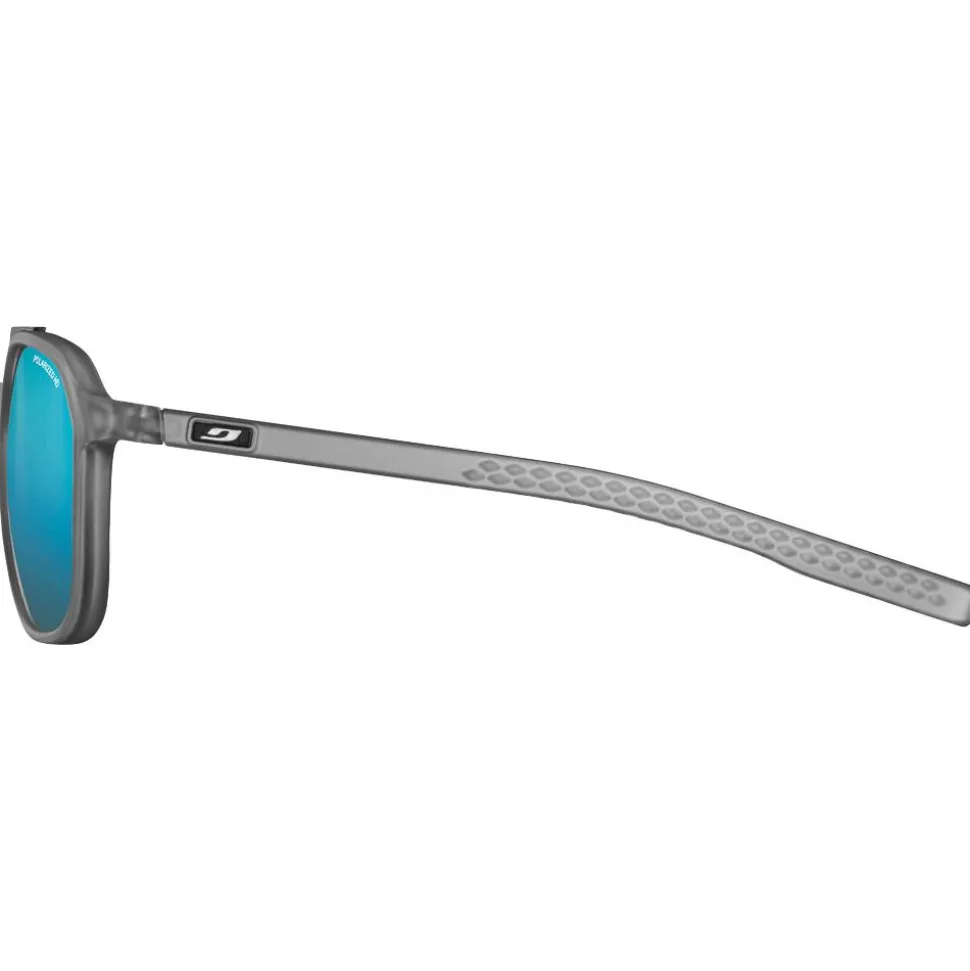 Lunettes de soleil Julbo Slack Translucide Mat Gris Noir Spectron Hd 3 Polarized