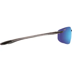Lunettes de soleil Maui Jim Ho’okipa Reader 2,0 Gris Fumé Translucide Bleu Hawaï MauBrilliant