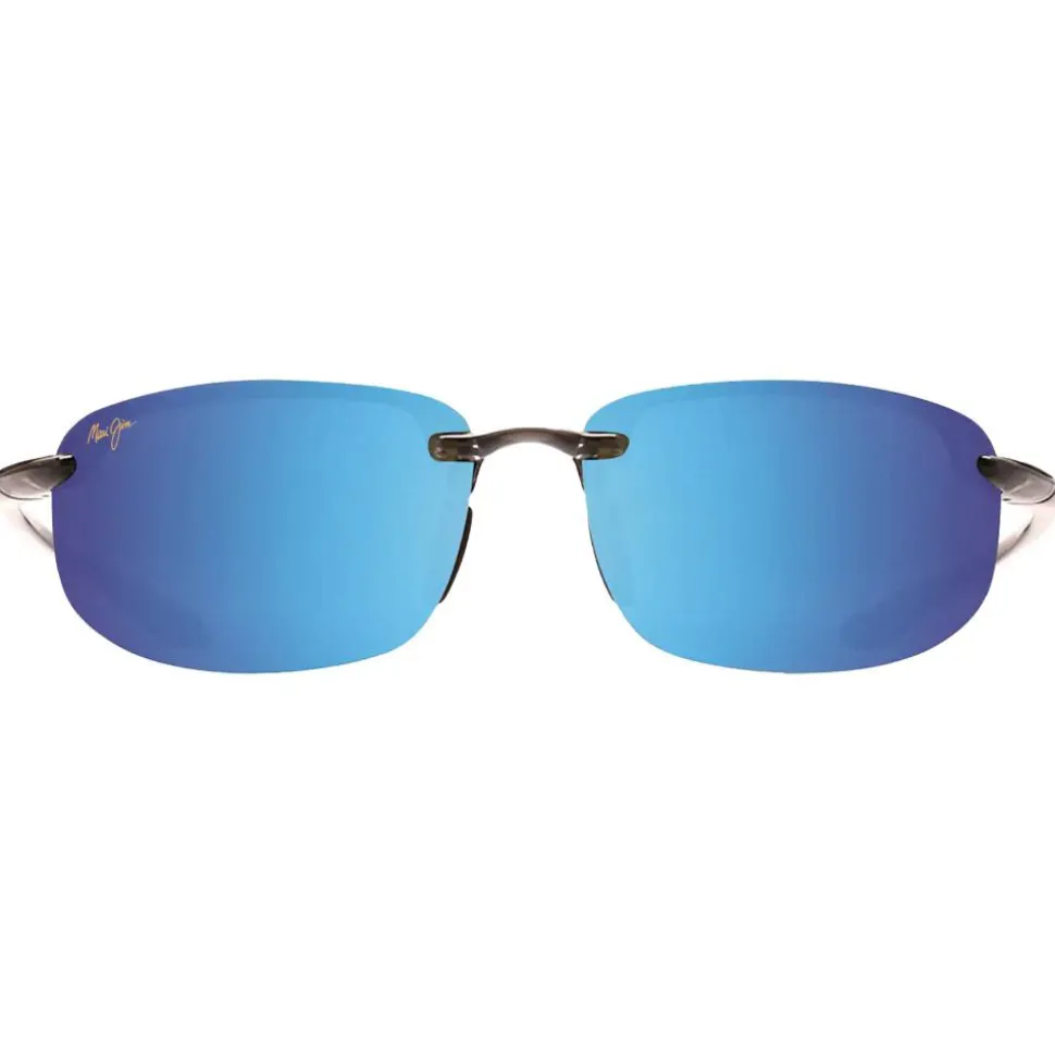 Lunettes de soleil Maui Jim Ho’okipa Reader 2,5 Gris Fumé Translucide Bleu Hawaï MauiBrilliant