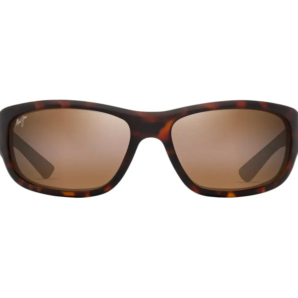 Lunettes de soleil Maui Jim Mauklele Matte Dark Havana Hcl Bronze Mineral Superthin