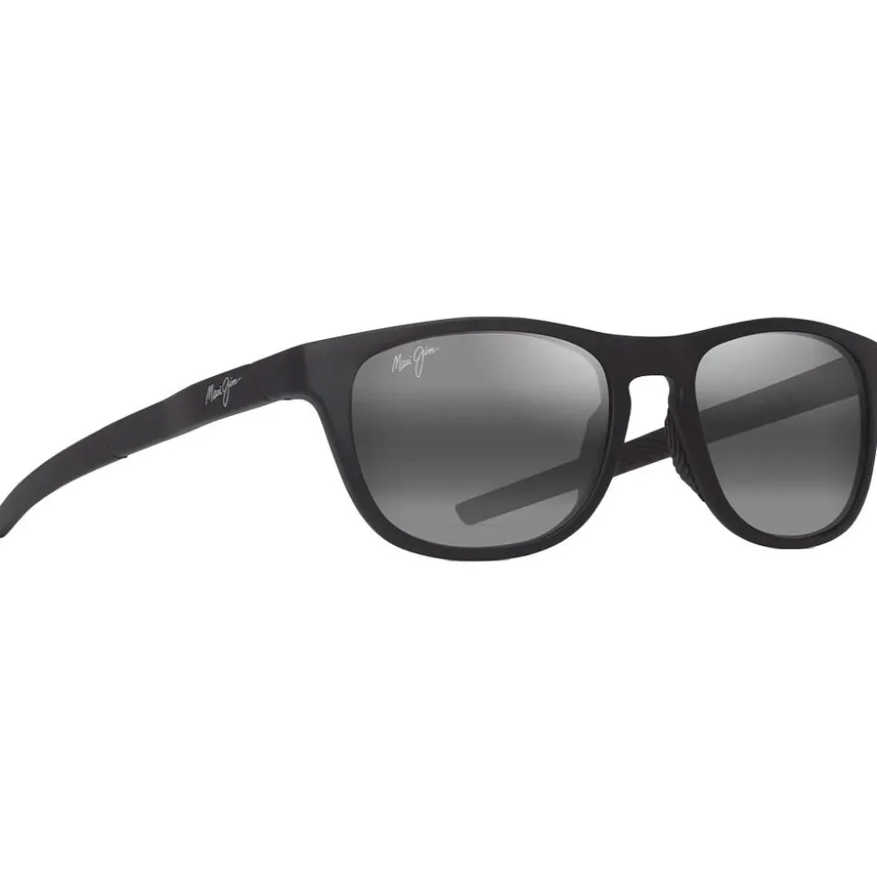 Lunettes de soleil Maui Jim Melemele Matte Black Neutral Grey MauiUltra
