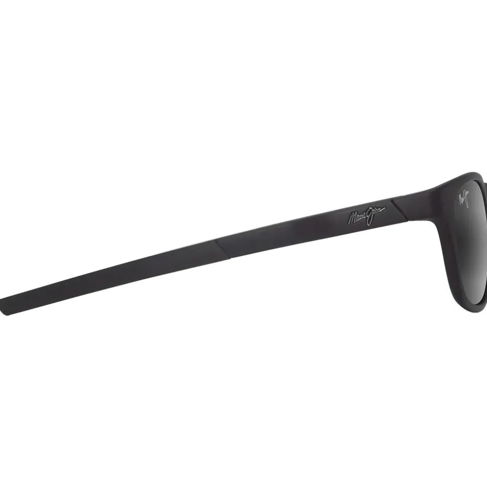Lunettes de soleil Maui Jim Melemele Matte Black Neutral Grey MauiUltra