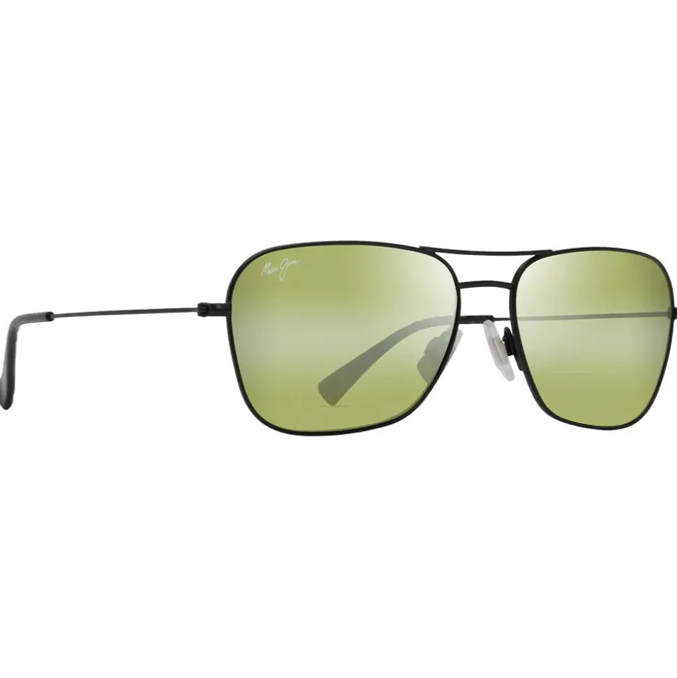 Lunettes de soleil Maui Jim Naauao Vernis Noir Mat Maui HT MauiPure