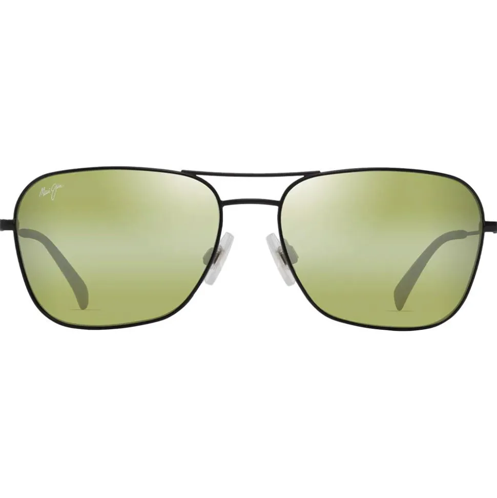 Lunettes de soleil Maui Jim Naauao Vernis Noir Mat Maui HT MauiPure