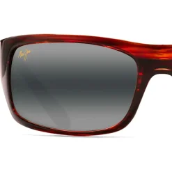 Lunettes de soleil Maui Jim Peahi Ecaille Gris Neutre MauiBrilliant