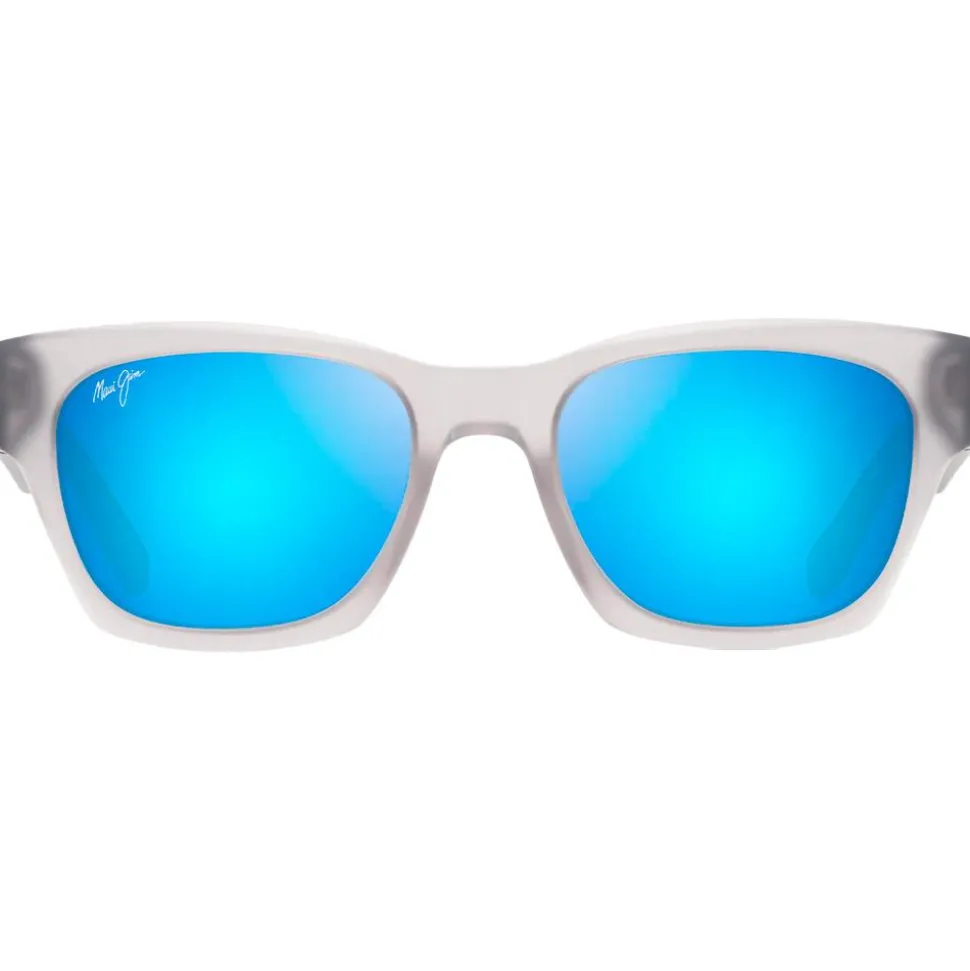 Lunettes de soleil Maui Jim Valley Isle Gris Translucide Blue Hawaii Mineral Superthin