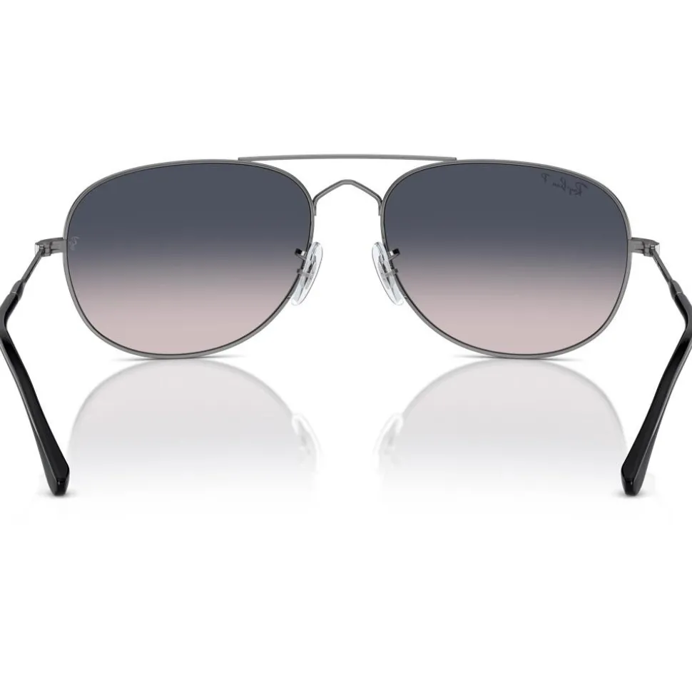 Lunettes de soleil Ray Ban RB3735 Bain Bridge Polished Gunmetal Polar Blue