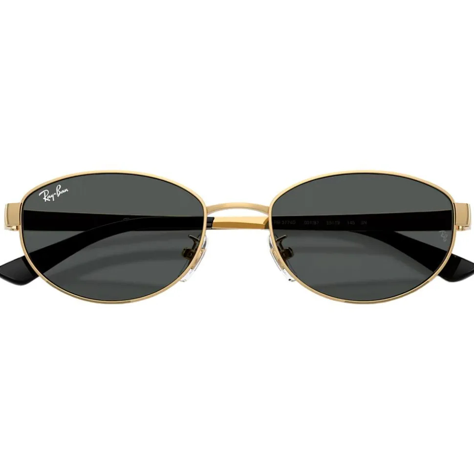 Lunettes de soleil Ray Ban RB3774D Polished Gold Dark Grey