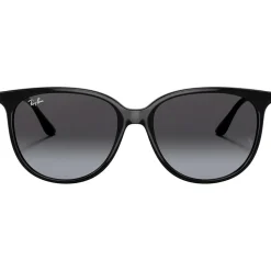 Lunettes de soleil Ray Ban RB4378 Polished Black Gradient Grey