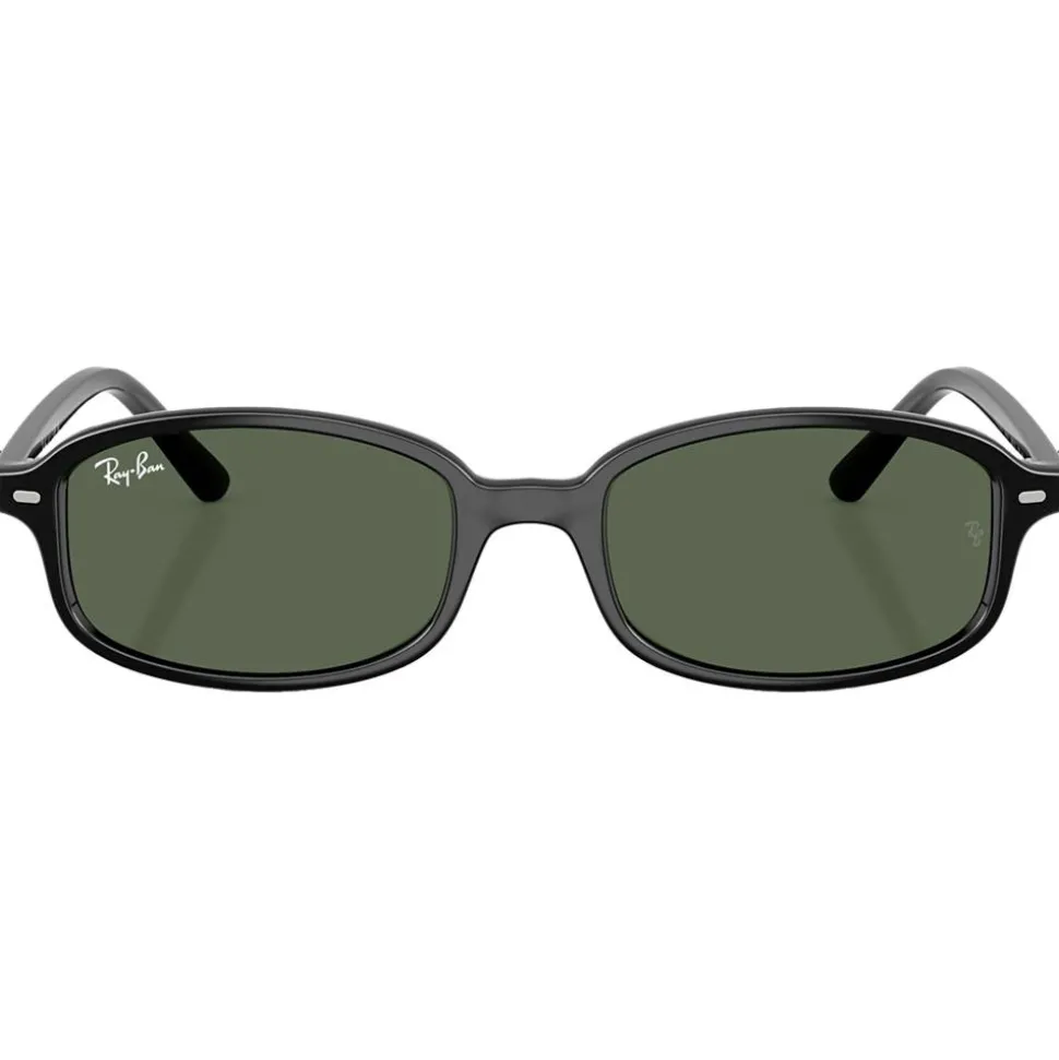 Lunettes de soleil Ray Ban RB9132S Kids Polished Black Dark Green