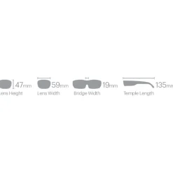 Lunettes de soleil Smith Barra Matte Tortoise Chromapop Glass Polarized Brown