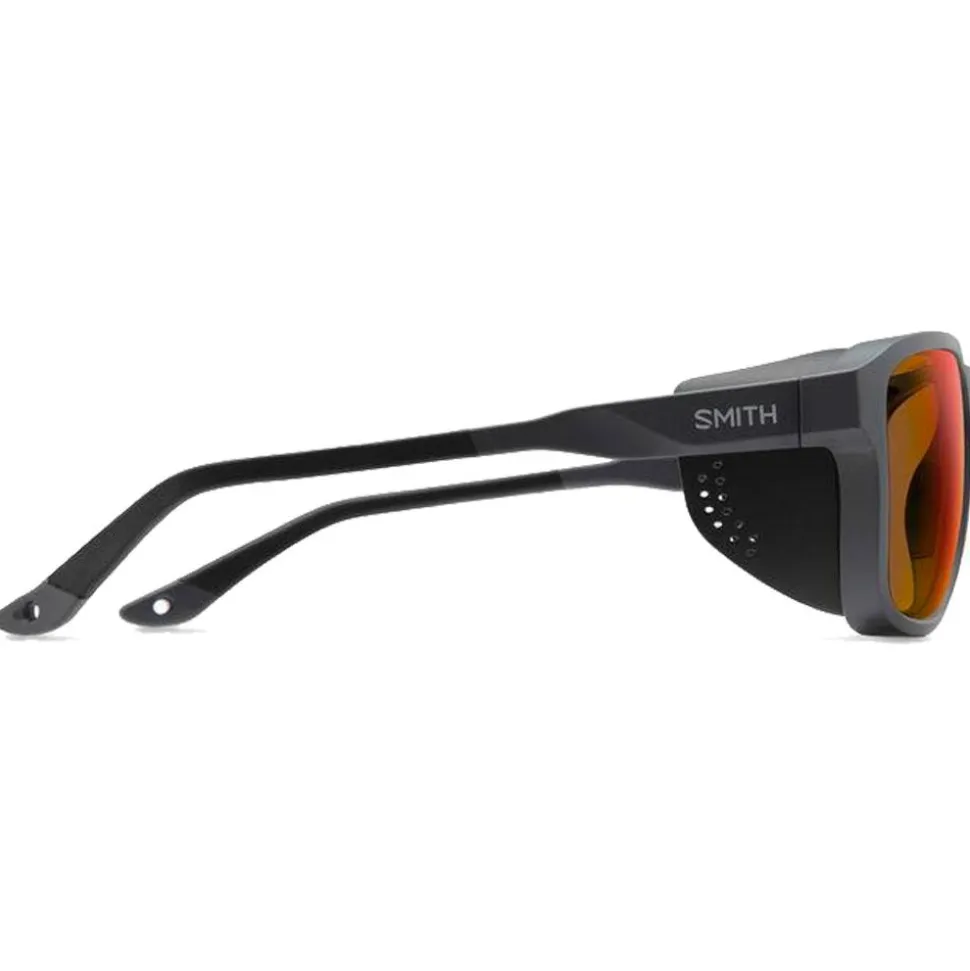 Lunettes de soleil Smith Embark Matte Slate Chromapop Glacier Photochromic Copper Red Mirror