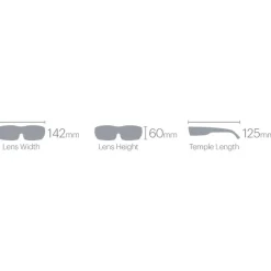 Lunettes de soleil Smith Shift XL Mag White Chromapop Violet Mirror