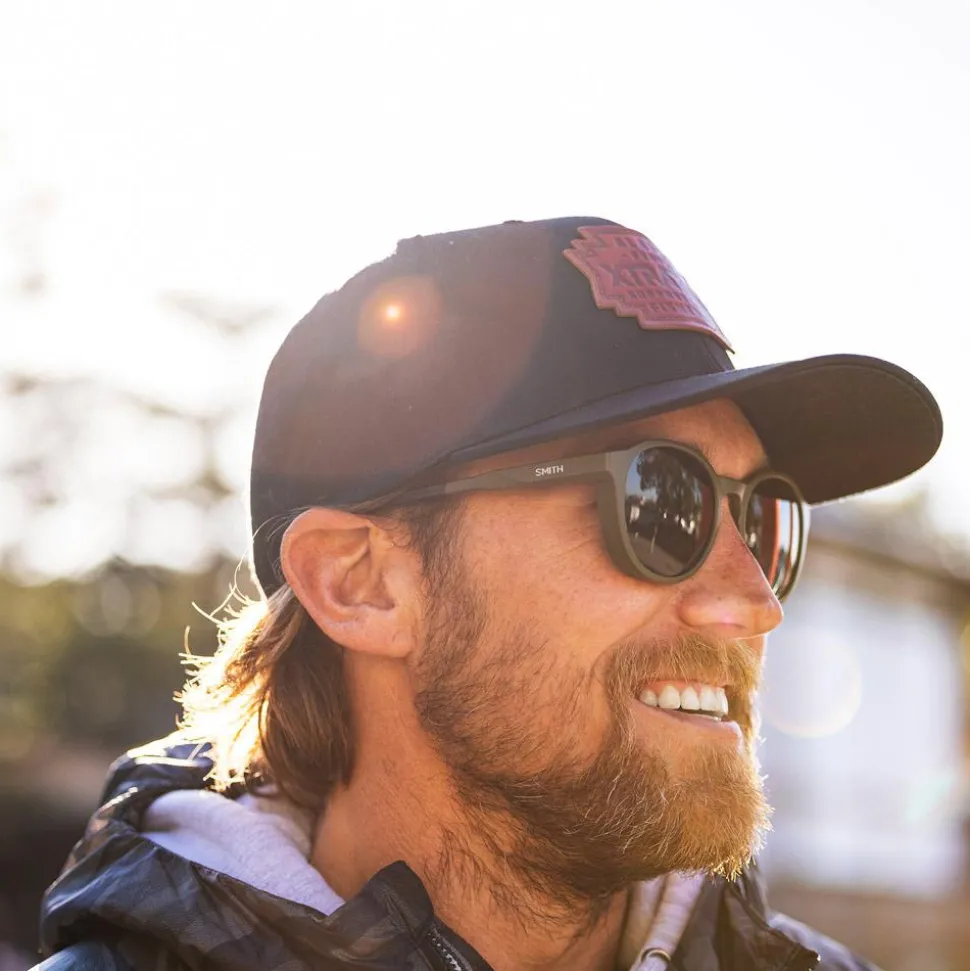 Lunettes de soleil Smith Venture Matte Moss Chromapop Polarized Black