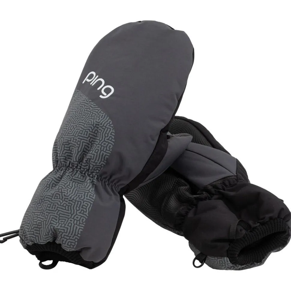 Moufles Ping Ladies Cart Mittens Grey Black