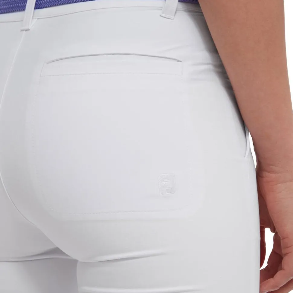 Pantalon Footjoy Stretch Cropped Pants 7/8 White