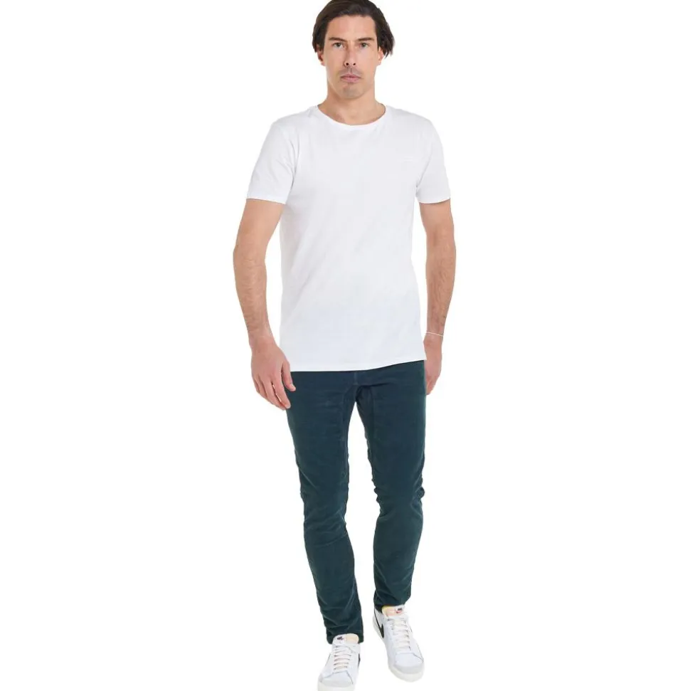 Pantalon Pullin Dening Chino Corduroy Deep Forest